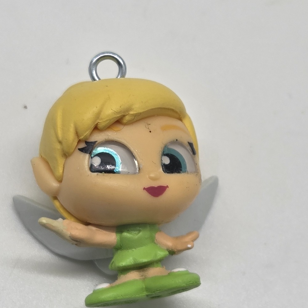 VTG Disney Doorables Tinker Bell Keychain Bag Charm Backpack Tag PVC